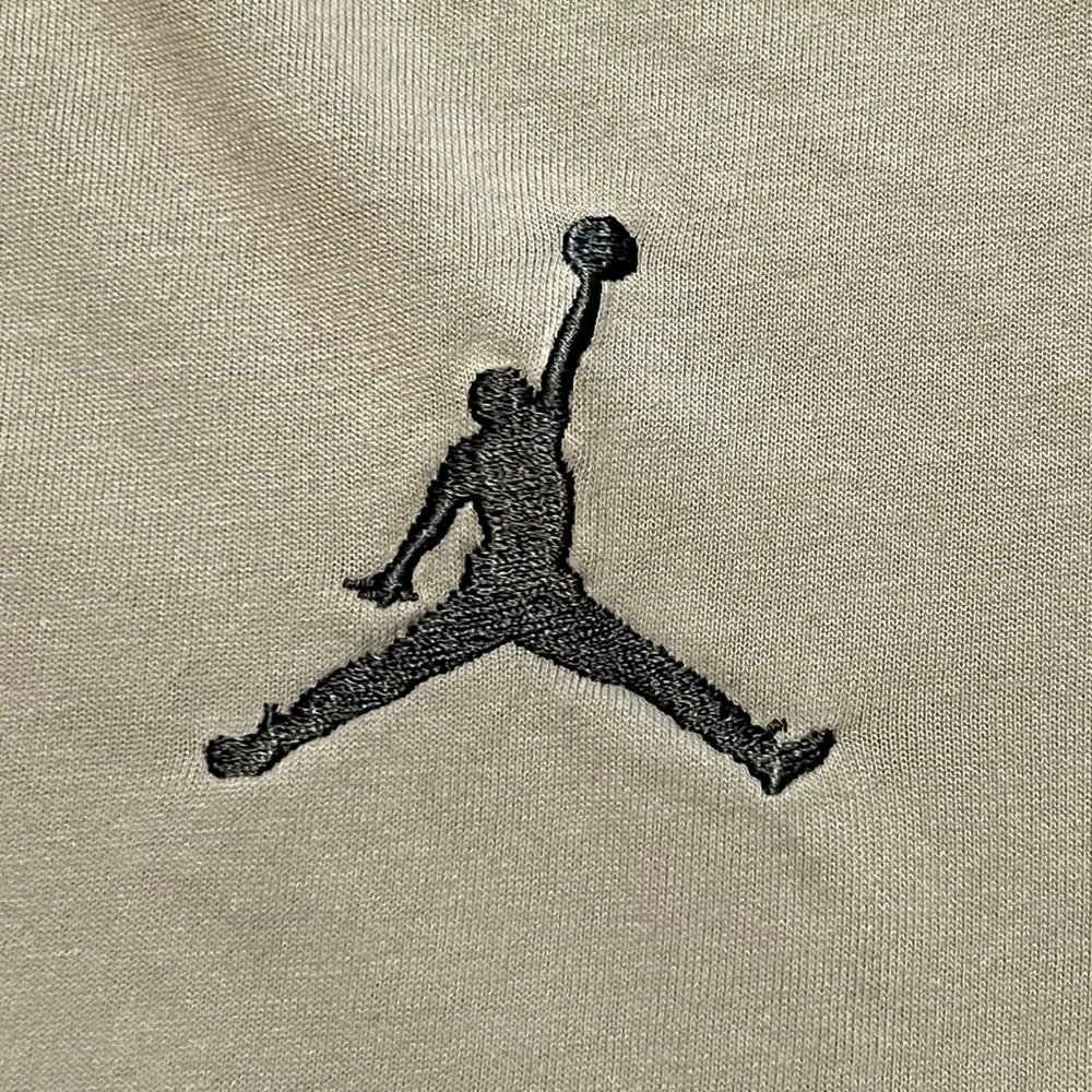 Nike Jordan dri-fit gray shirt with side print